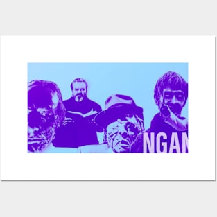 Blue Monster - NGAN Posters and Art